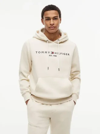 embroidered tommy logo hoodie 1 9 330x440 - Embroidered Tommy Logo Hoodie